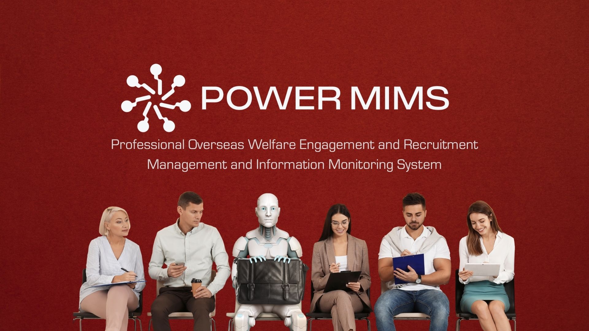PowerMims agency team at work
