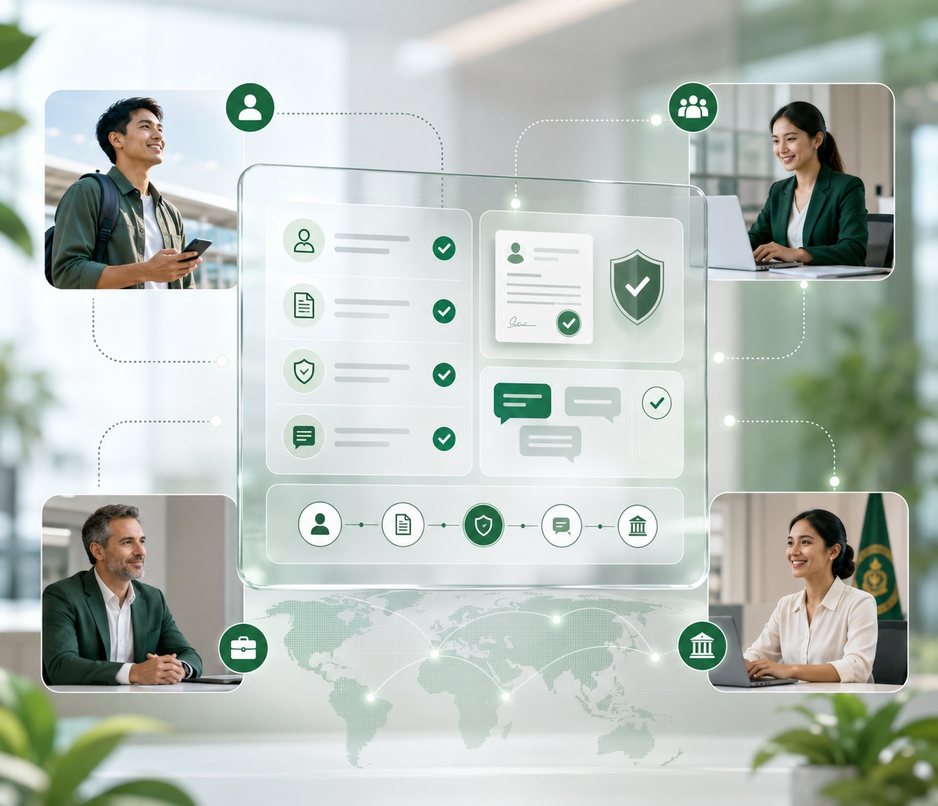 Agency team using PowerMims recruitment platform